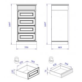 Комод Сиенна
