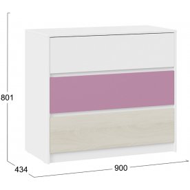 Комод Сканди СМ-386.04.01-26
