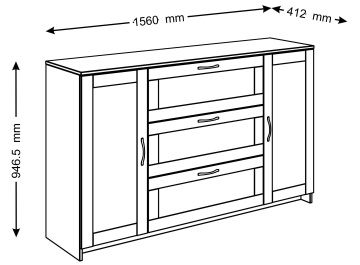 Комод Сириус