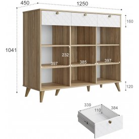 Комод Велламо ВО-05