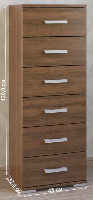 Комод Вента-86 орех