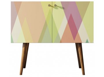 Комод Воаб орех / принт 16