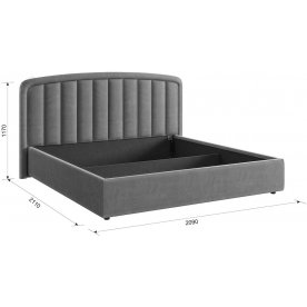 Двуспальная кровать 1.8 Сиена 2