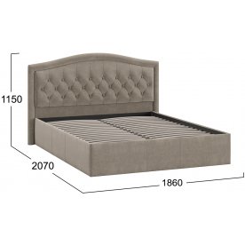 Двуспальная кровать Адель Тип 1