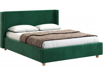 Двуспальная кровать Афродита-9.2 велюр bingo green