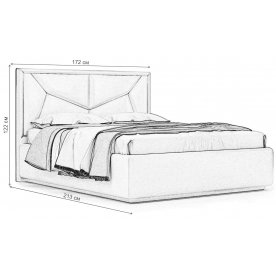 Двуспальная кровать Alatri