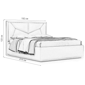 Двуспальная кровать Alatri