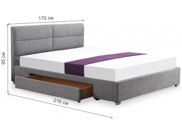 Двуспальная кровать Алоисия