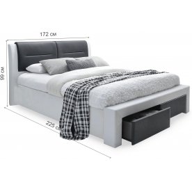 Двуспальная кровать Cassandra-S