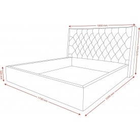 Двуспальная кровать Аминора