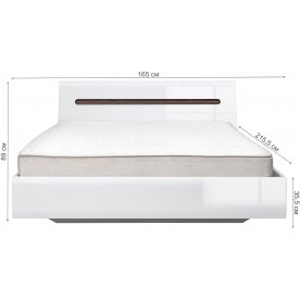 Двуспальная кровать Ацтека LOZ 160x200