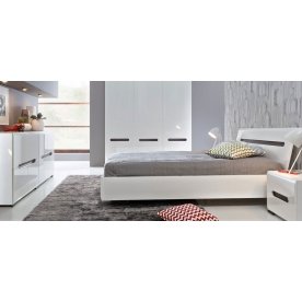 Двуспальная кровать Ацтека LOZ с основанием