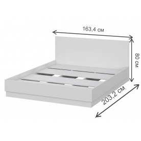 Двуспальная кровать Айден КР06-1600