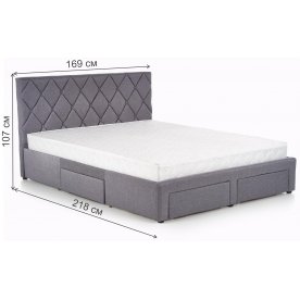 Двуспальная кровать Брун