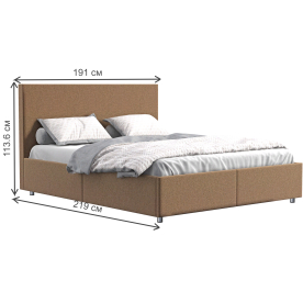 Двуспальная кровать Comfy