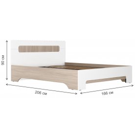 Двуспальная кровать Данк КР-004