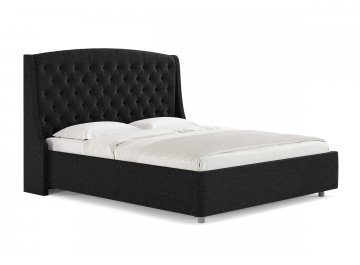 Двуспальная кровать Diamant графитовый кашемир