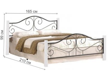 Двуспальная кровать Violetta