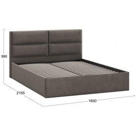 Двуспальная кровать Глосс тип 1