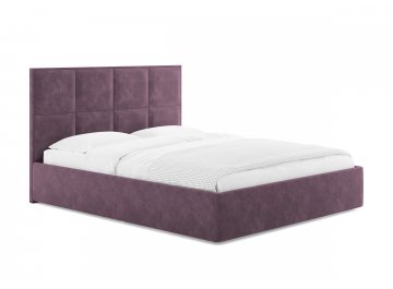 Двуспальная кровать Helga лаванда микровелюр