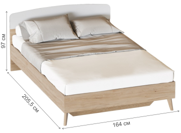 Двуспальная кровать Калгари