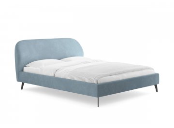Двуспальная кровать Katrin голубой эвита