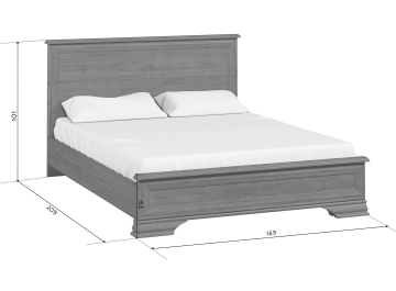 Кровать Кентаки LOZ с основанием