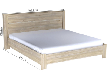 Двуспальная кровать Юта