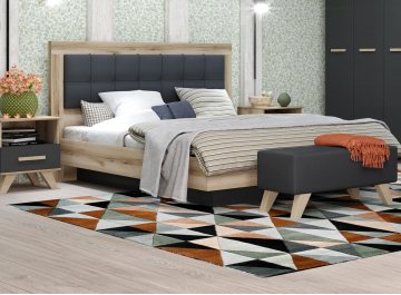 Двуспальная кровать Лаэль Сканди 5