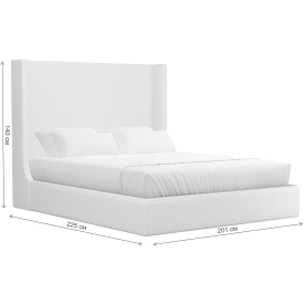 Двуспальная кровать Ларго