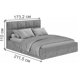 Двуспальная кровать Линда