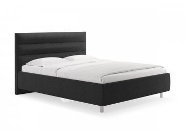 Двуспальная кровать Linda графитовый кашемир