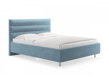 Двуспальная кровать Linda голубой эвита