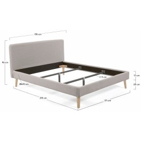 Двуспальная кровать Lydia