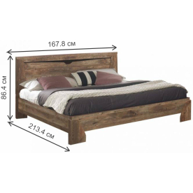 Двуспальная кровать Лючия 33.08