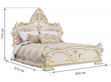 Двуспальная кровать Людовик