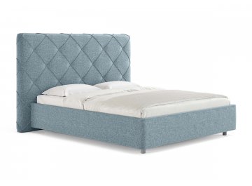 Двуспальная кровать Manhatten голубой кашемир