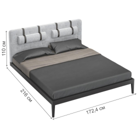 Двуспальная кровать Marbella MDI.BD.MRB.1