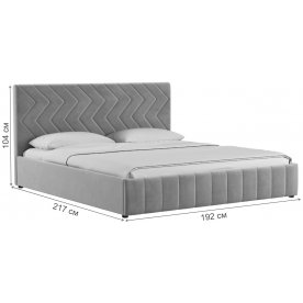 Двуспальная кровать Милана С