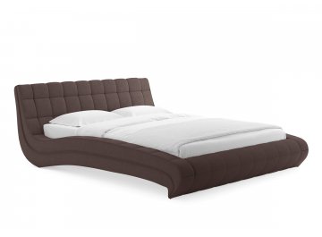 Двуспальная кровать Milano кофе лаунж