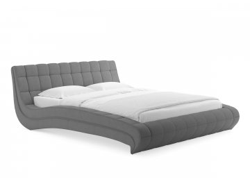 Двуспальная кровать Milano серый лаунж