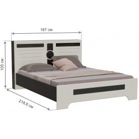 Двуспальная кровать Престиж