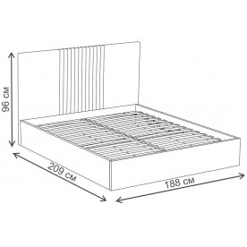 Двуспальная кровать Регина