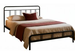 Двуспальная кровать Рейк 160х200 черная