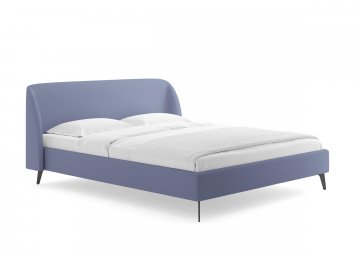 Двуспальная кровать Rosa синий тедди