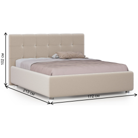 Двуспальная кровать Sabina