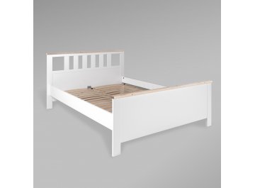 Двуспальная кровать Сага серый