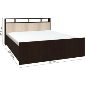 Двуспальная кровать Саломея Light