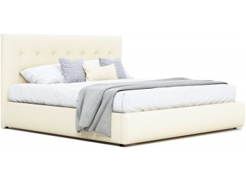 Двуспальная кровать Selesta бежевый велюр