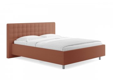 Двуспальная кровать Siena терракотовый тедди